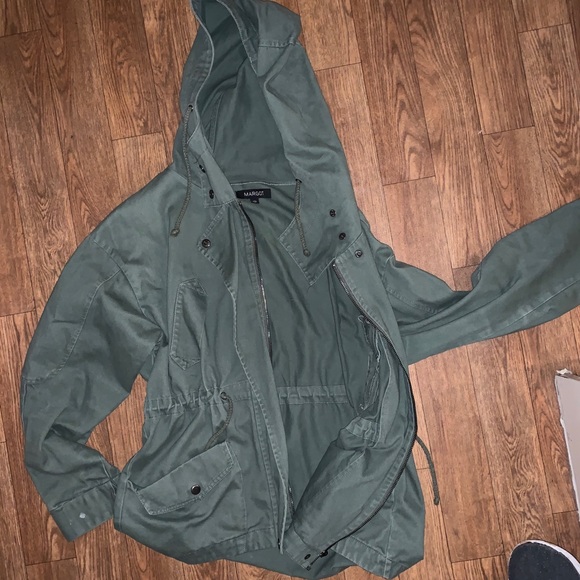 Urban Outfitters green utility jacket - Picture 2 of 3